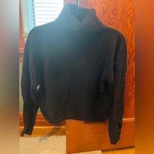 Aritzia Hush Knit Cropped Turtleneck